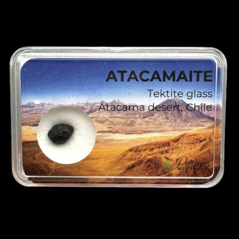 Atacamait v krabičce – Poušť Atacama, Chile