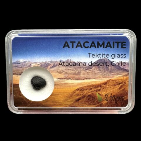 Atacamait v krabičce – Poušť Atacama, Chile