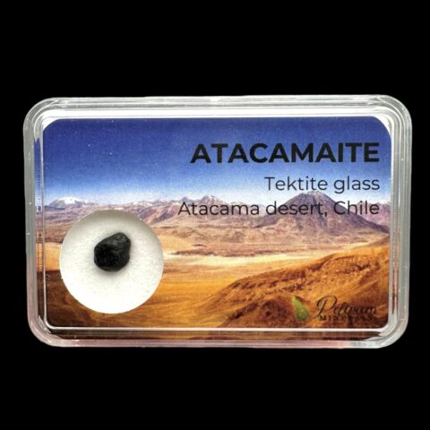 Atacamait v krabičce – Poušť Atacama, Chile