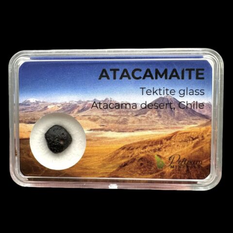 Atacamait v krabičce – Poušť Atacama, Chile