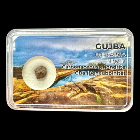Meteorit Gujba 0,46g / surový – Nigérie