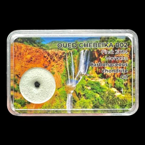 Meteorit Oued Chebeika 002 – 0,01g – Maroko