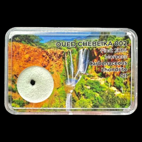 Meteorit Oued Chebeika 002 – 0,01g – Maroko