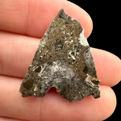 Lunární meteorit Oued el Hamim 001 – 2,7g – Libye