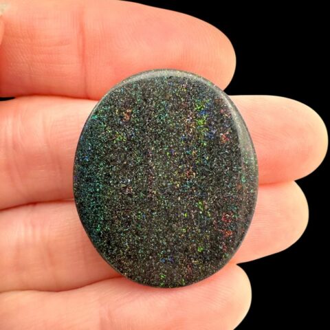 Australský opál 23,4ct – Kabošon – Andamooka, Austrálie