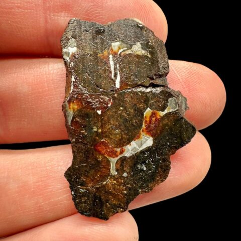 Meteorit Pallasit Sericho 5,9g / plátek – Keňa