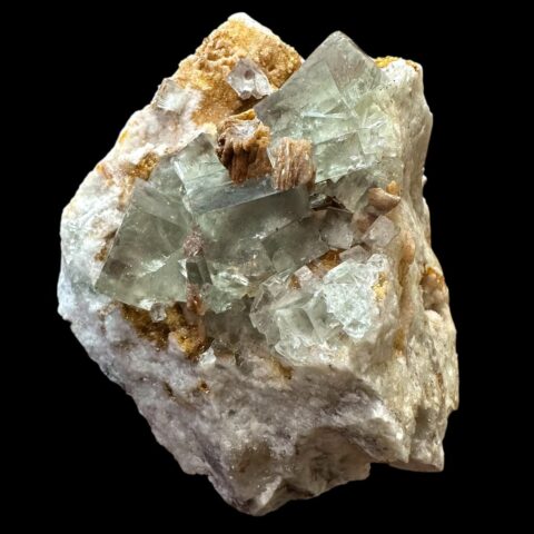 Fluorit 8,8 cm – Tinejdad, Maroko