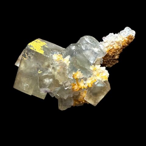 Fluorit 10,1 cm – Tinejdad, Maroko