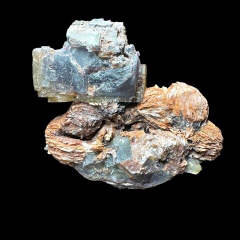 Fluorit 9,7 cm – Tinejdad, Maroko