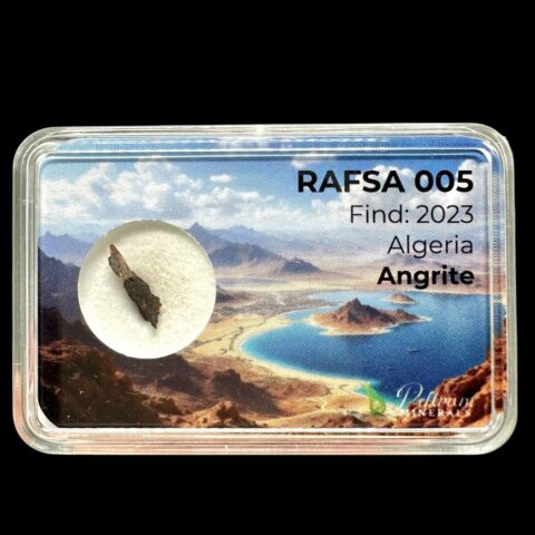 Meteorit Rafsa 005 – 0,07g – Alžírsko