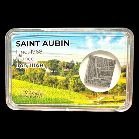 Meteorit Saint-Aubin 2,2g – Francie