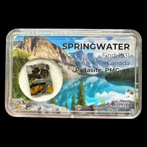Meteorit Pallasit Springwater 2,2g – Kanada