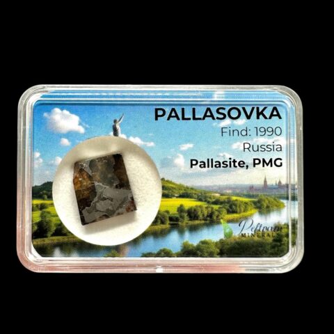 Meteorit Pallasit Pallasovka 2,8g – Rusko