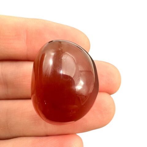 Tromlovaný jantar – Sumatra, Indonésie