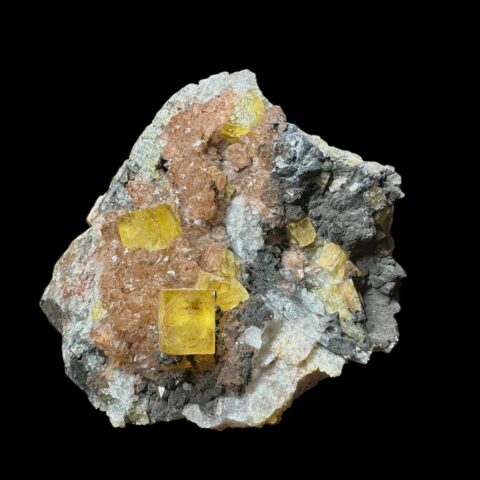 Fluorit 9,5 cm – Tinejdad, Maroko