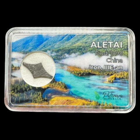 Meteorit Aletai 0,3g – Xinjiang, Čína