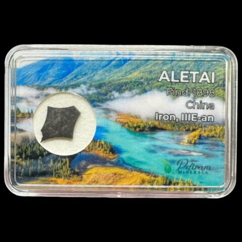 Meteorit Aletai 0,4g – Xinjiang, Čína