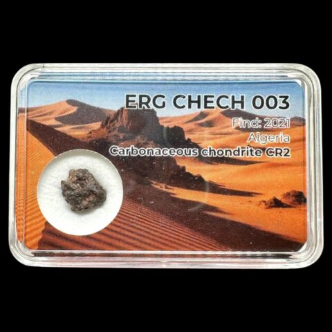 Meteorit Erg Chech 003 – 0,5g – Alžírsko