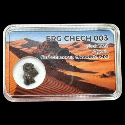 Meteorit Erg Chech 003 – 0,5g – Alžírsko