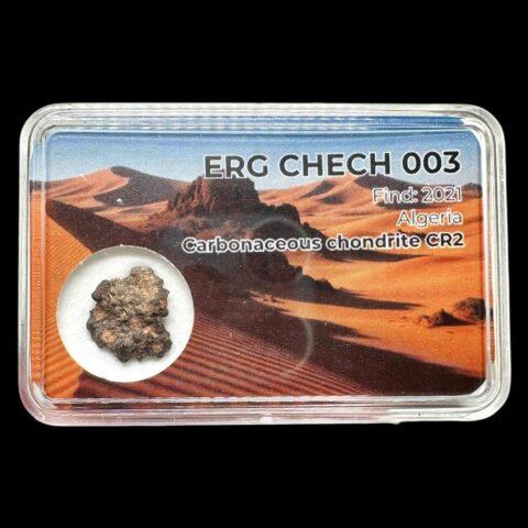 Meteorit Erg Chech 003 – 0,5g – Alžírsko