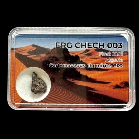 Meteorit Erg Chech 003 – 0,5g – Alžírsko