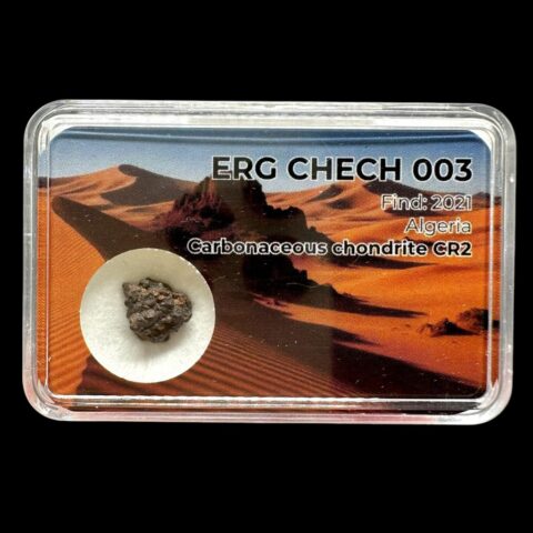 Meteorit Erg Chech 003 – 0,5g – Alžírsko