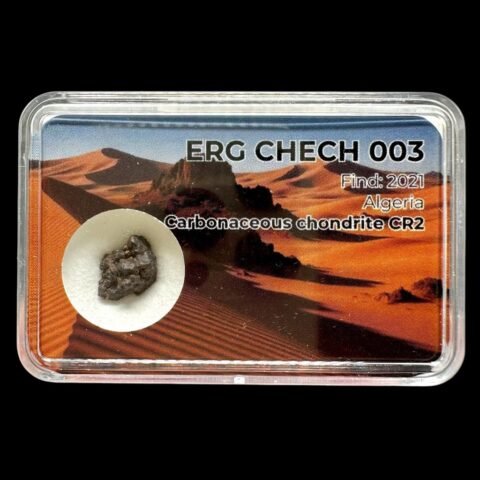 Meteorit Erg Chech 003 – 0,5g – Alžírsko