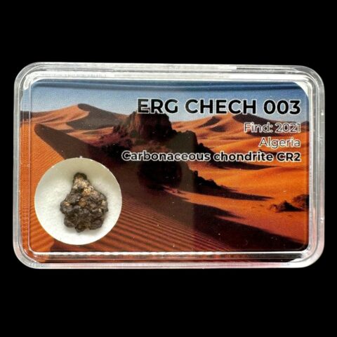 Meteorit Erg Chech 003 – 0,5g – Alžírsko
