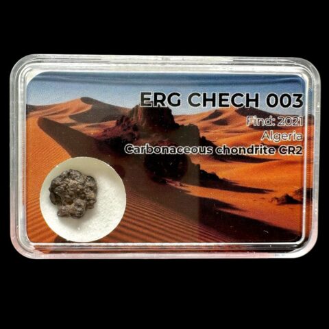 Meteorit Erg Chech 003 – 0,5g – Alžírsko