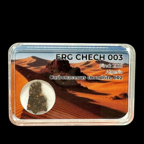 Meteorit Erg Chech 003 – 0,3g – Alžírsko