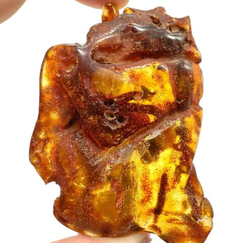 Hmyz v mladém jantaru (kopálu) 63,5g – Kolumbie