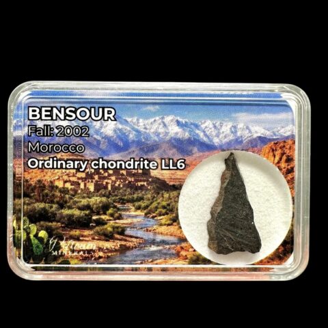 Meteorit Bensour 0,7g – Maroko