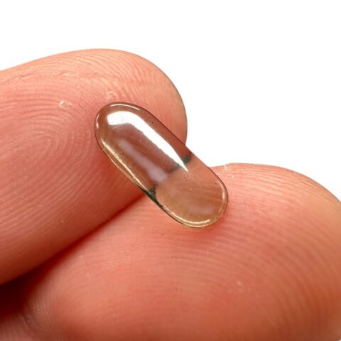 Tromlovaný vltavín 0,55ct