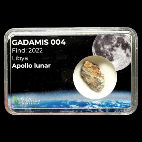 Lunární meteorit Gadamis 004 – 1,1g – Libye