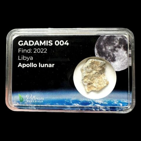 Lunární meteorit Gadamis 004 – 0,9g – Libye
