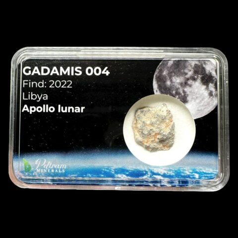 Lunární meteorit Gadamis 004 – 1g – Libye