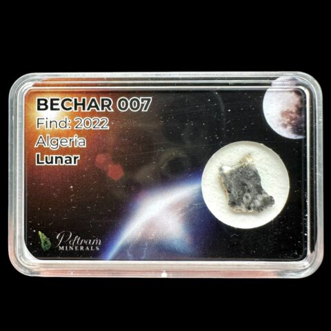 Lunární meteorit Bechar 007 – 0,1g – Alžírsko