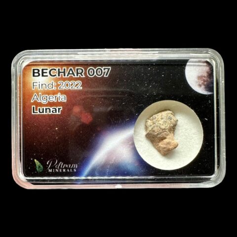 Lunární meteorit Bechar 007 – 0,5g – Alžírsko