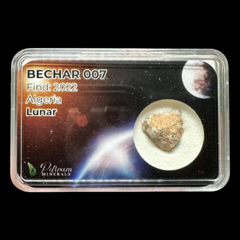 Lunární meteorit Bechar 007 – 0,6g – Alžírsko