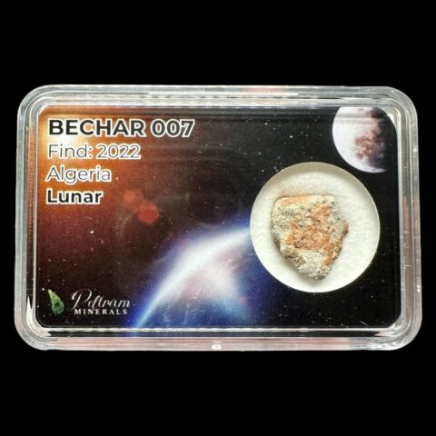 Lunární meteorit Bechar 007 – 0,7g – Alžírsko