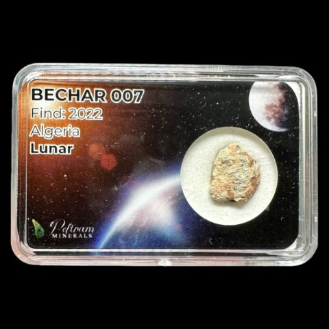 Lunární meteorit Bechar 007 – 0,6g – Alžírsko