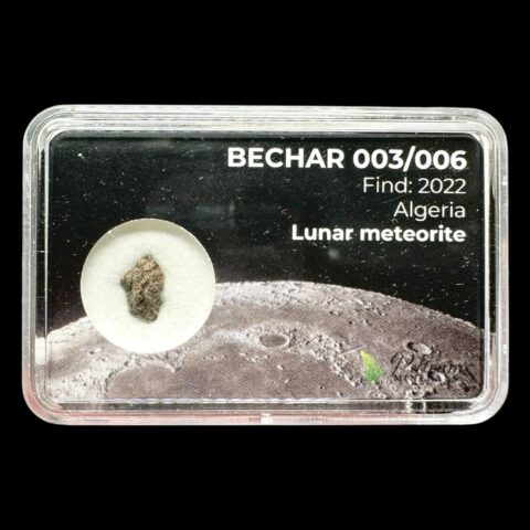 Lunární meteorit Bechar 003/006  – 0,1g – Alžírsko