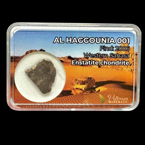 Meteorit Al Haggounia 001 – 0,8g – Západní Sahara