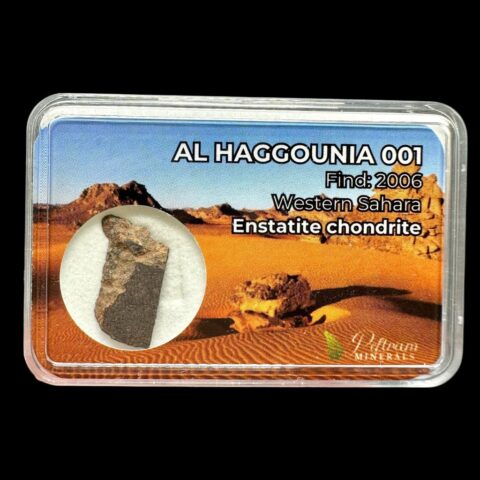 Meteorit Al Haggounia 001 – 0,5g – Západní Sahara