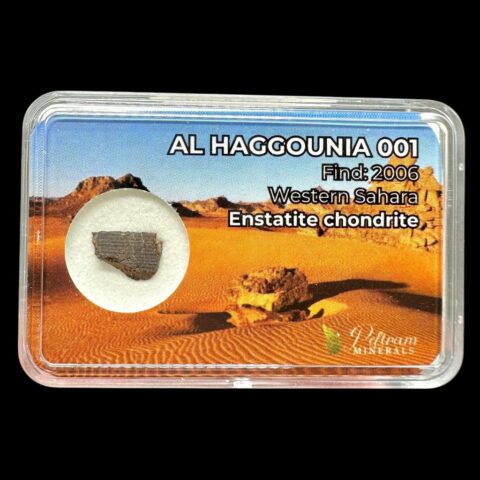 Meteorit Al Haggounia 001 – 0,2g – Západní Sahara
