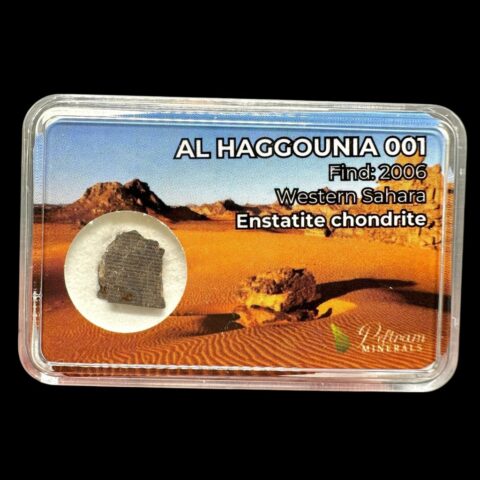 Meteorit Al Haggounia 001 – 0,4g – Západní Sahara
