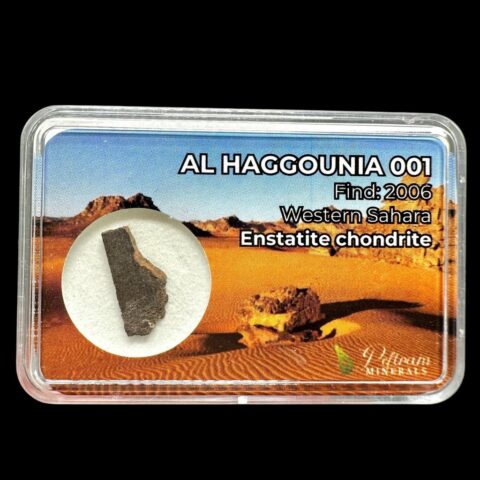 Meteorit Al Haggounia 001 – 0,3g – Západní Sahara