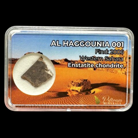 Meteorit Al Haggounia 001 – 0,5g – Západní Sahara