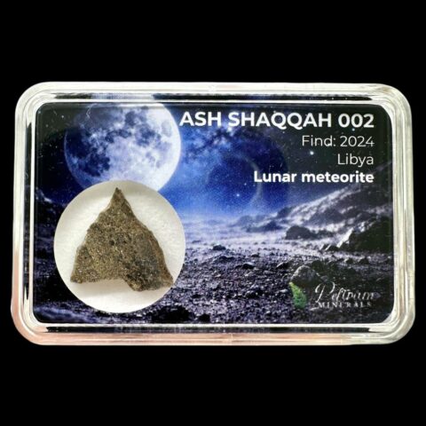 Lunární meteorit Ash Shaqqah 002 – 0,61g – Libye