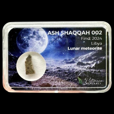 Lunární meteorit Ash Shaqqah 002 – 0,18g – Libye